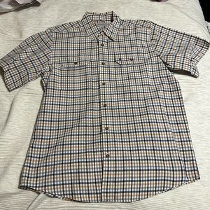 Carhartt Short Sleeve Button Down Men’s Size L
